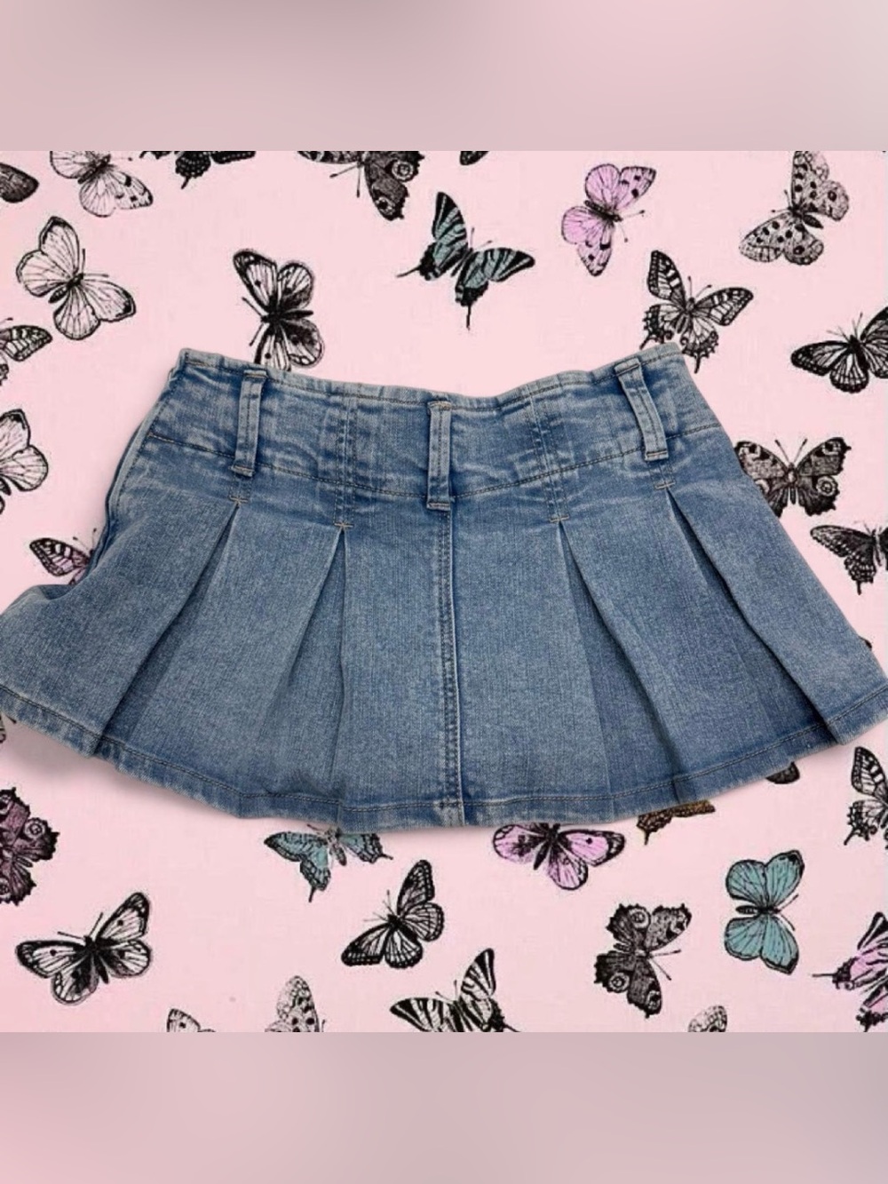 Low rise mini Skort from Almost Famous Back to School/Fall/Coquette size Sm - Picture 2 of 7